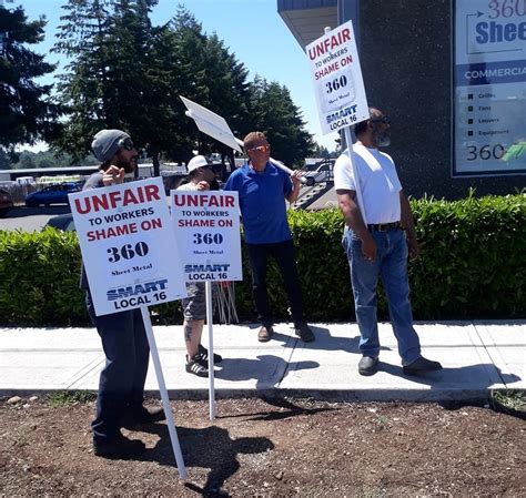 sheet metal union portland|sheet metal strikes.